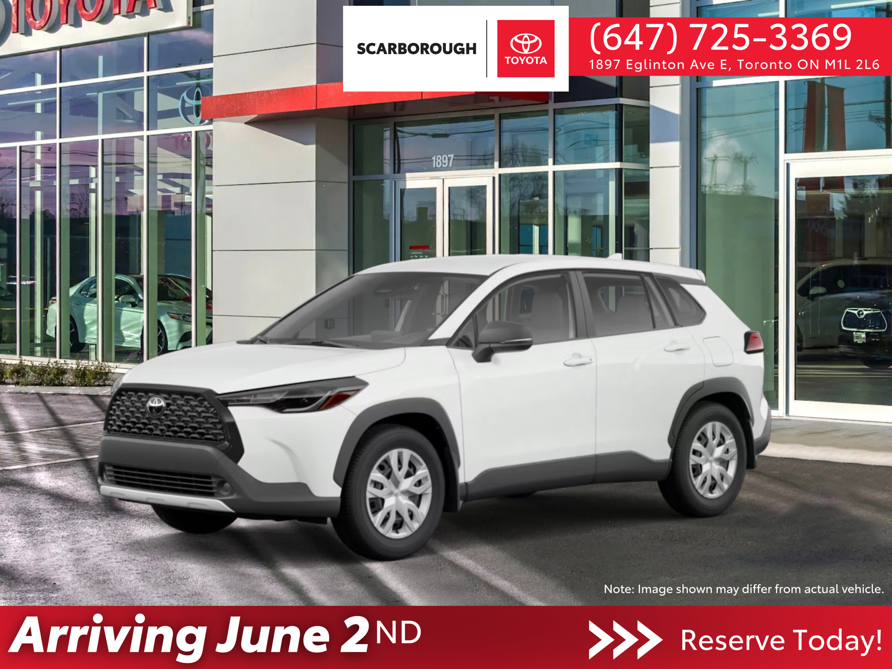 2025 Toyota Corolla Cross L AWD (Prem. Colour) - Incoming June