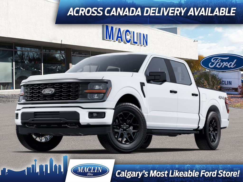 2025 Ford F-150 STX | BLACK APP PKG | MOBILE OFFICE PKG | BLIS