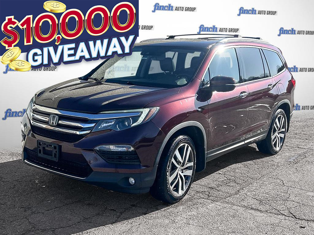 2016 Honda Pilot Touring LEATHER | VENTED SEATS | DVD | PANO SUNROO