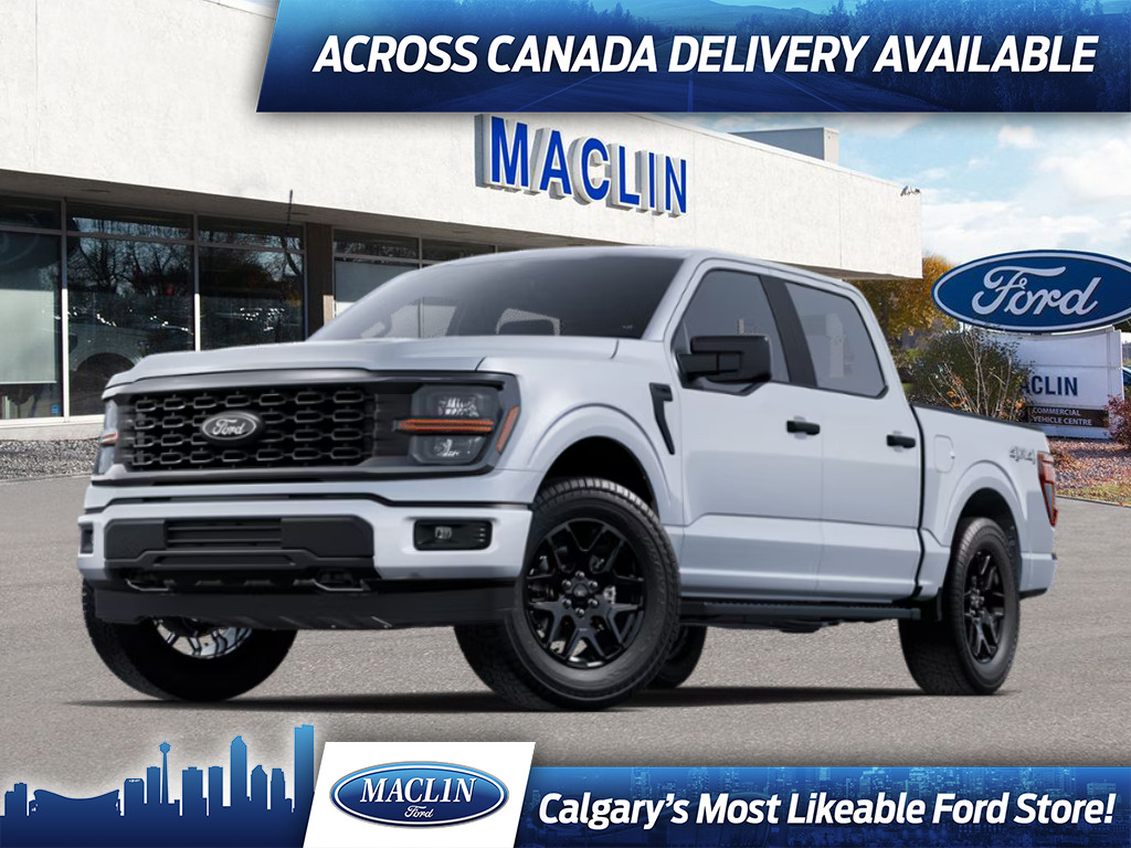 2025 Ford F-150 STX | BLACK APP PKG | MOBILE OFFICE PKG | BLIS