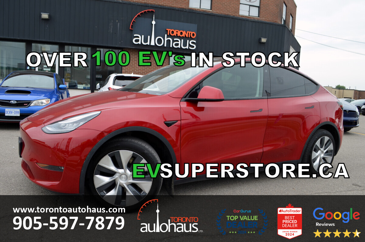 2021 Tesla Model Y LR AWD I OVER 100 TESLAS EVSUPERSTORE.CA