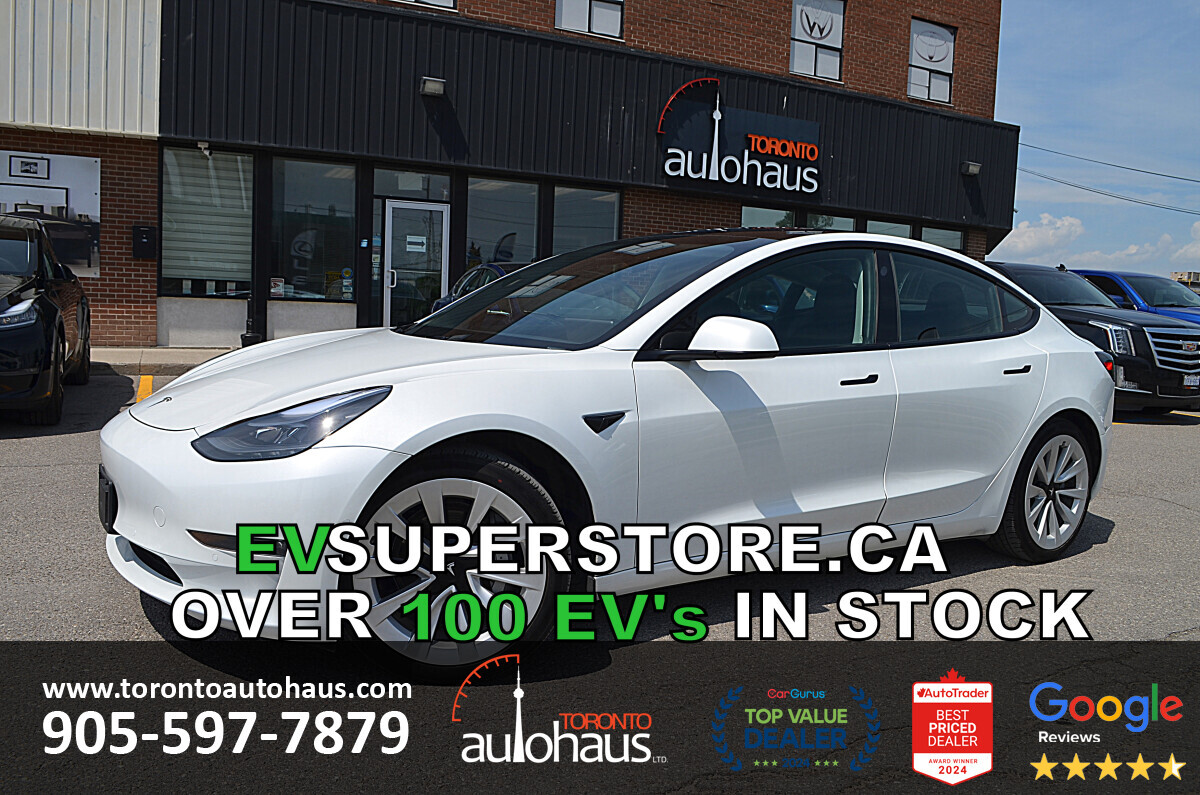 2023 Tesla Model 3 LPF I OVER 100 IN STOCK EVSUPERSTORE.CA
