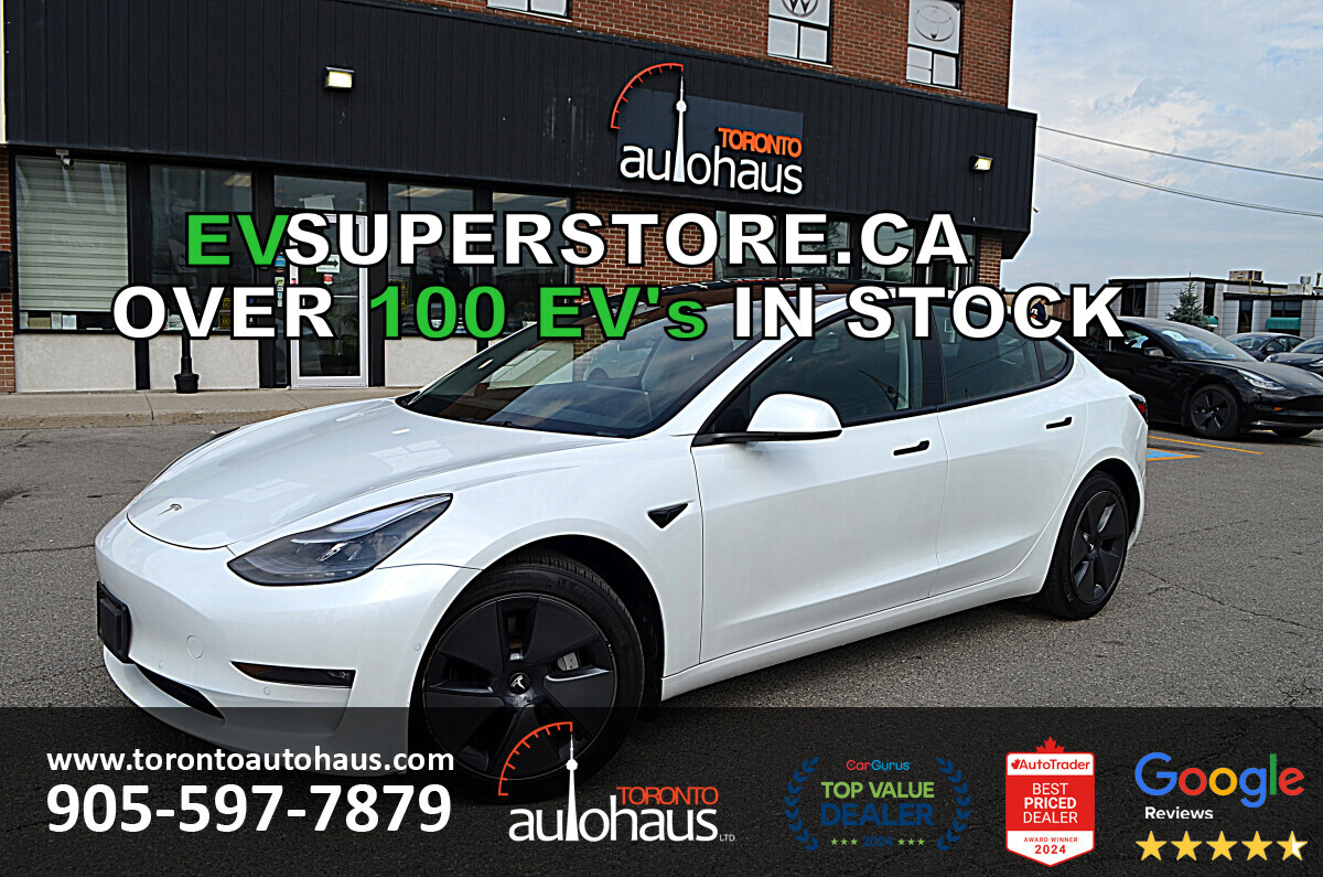 2021 Tesla Model 3 SR+ I OVER 100 TESLAS EVSUPERSTORE.CA