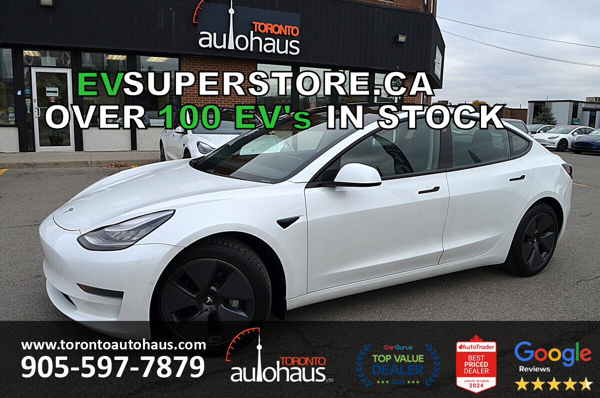 2022 Tesla Model 3 LFP I OVER 100 TESLAS EVSUPERSTORE.CA