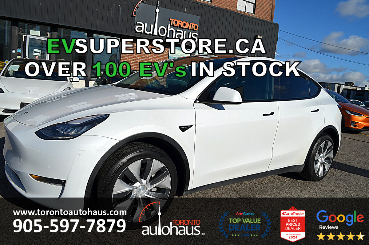 2023 Tesla Model Y LFP 100% I OVER 100 TESLAS EVSUPERSTORE.CA