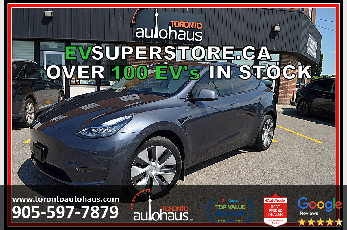 2021 Tesla Model Y LR AWD I OVER 100 TESLAS EVSUPERSTORE.CA