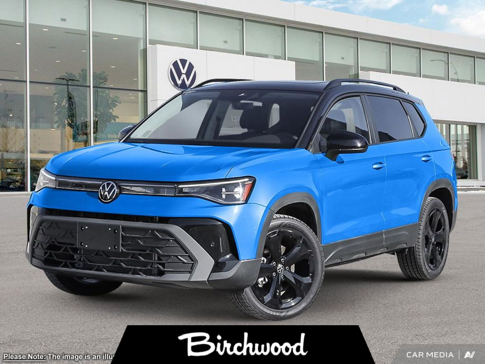 2025 Volkswagen Taos Comfortline Black Edition | In Stock