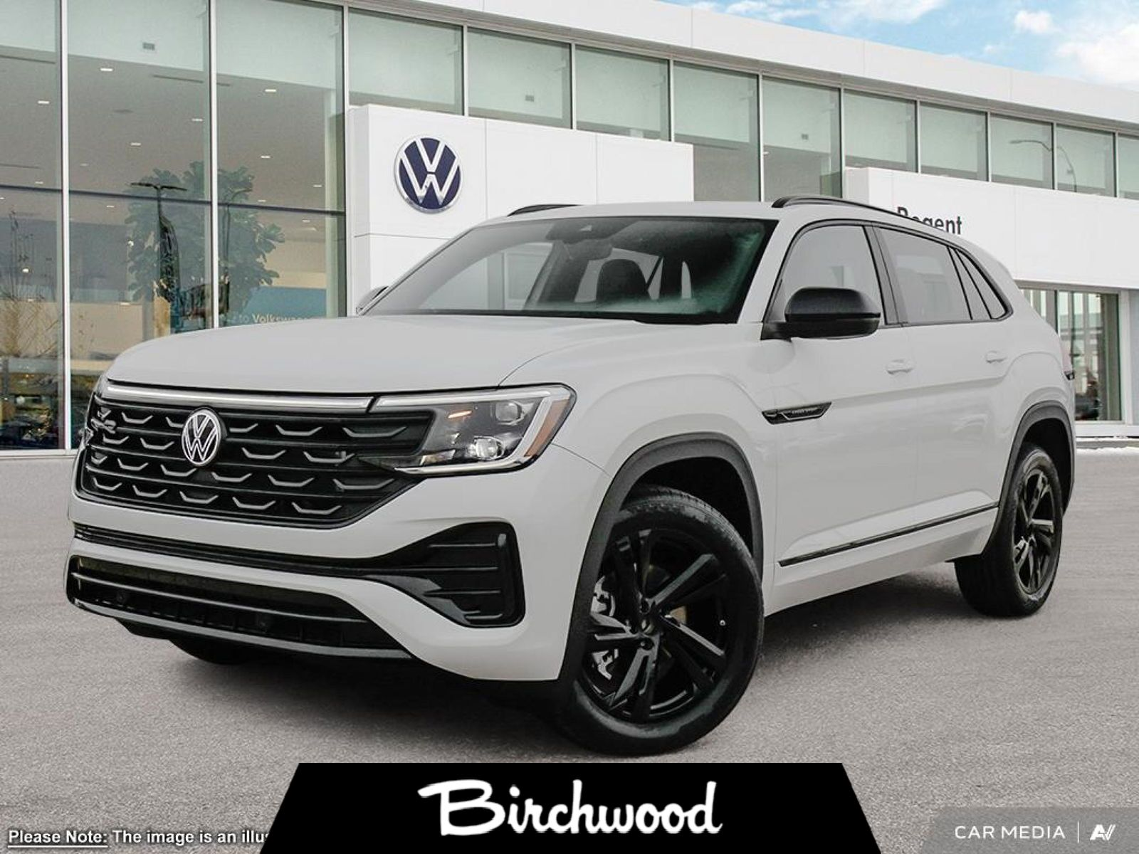 2025 Volkswagen Atlas Cross Sport Comfortline R-Line Black Edition | In Stock