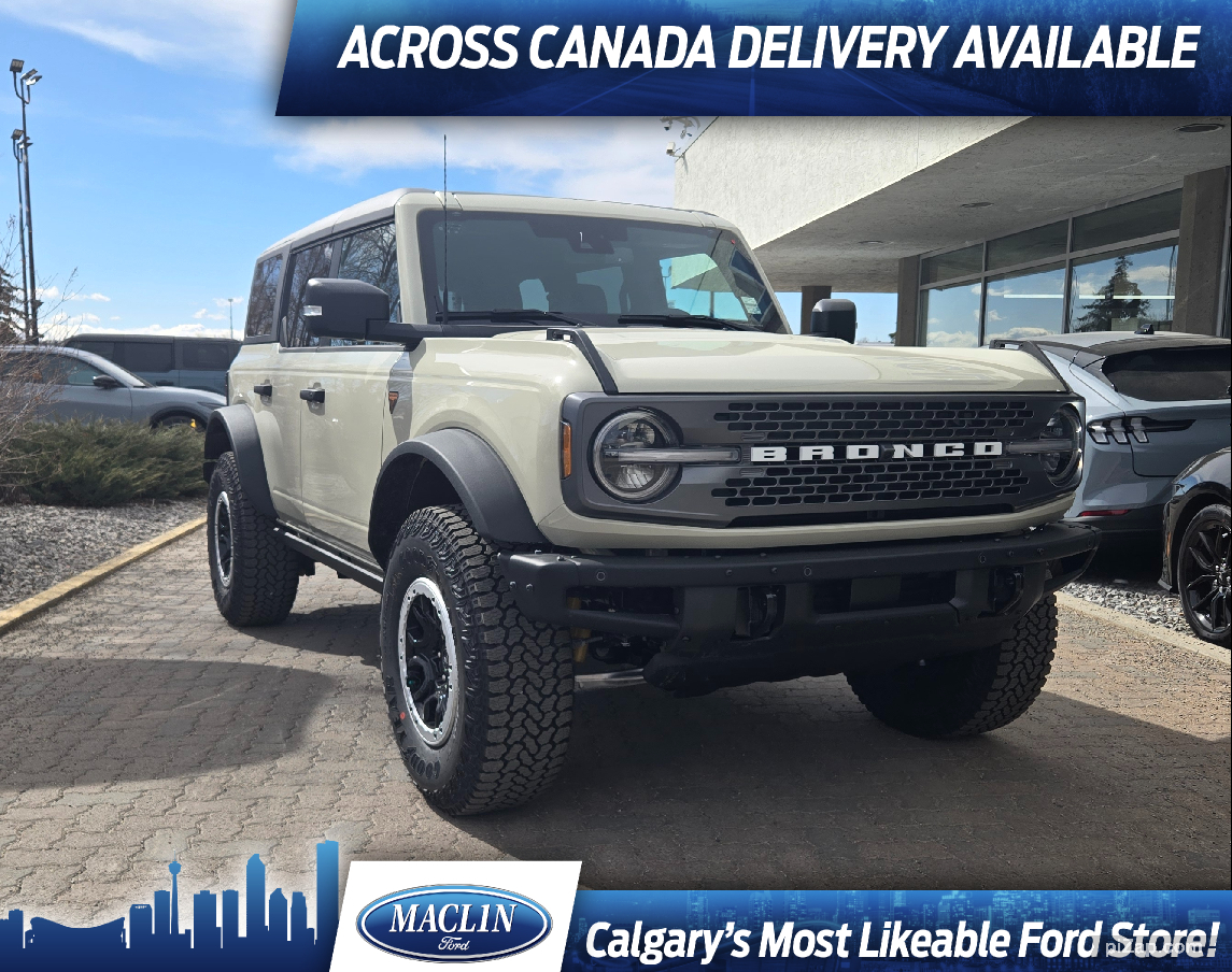 2025 Ford Bronco BADLANDS | SASQUATCH PKG | CO-PILOT360 | G.O.A.T.