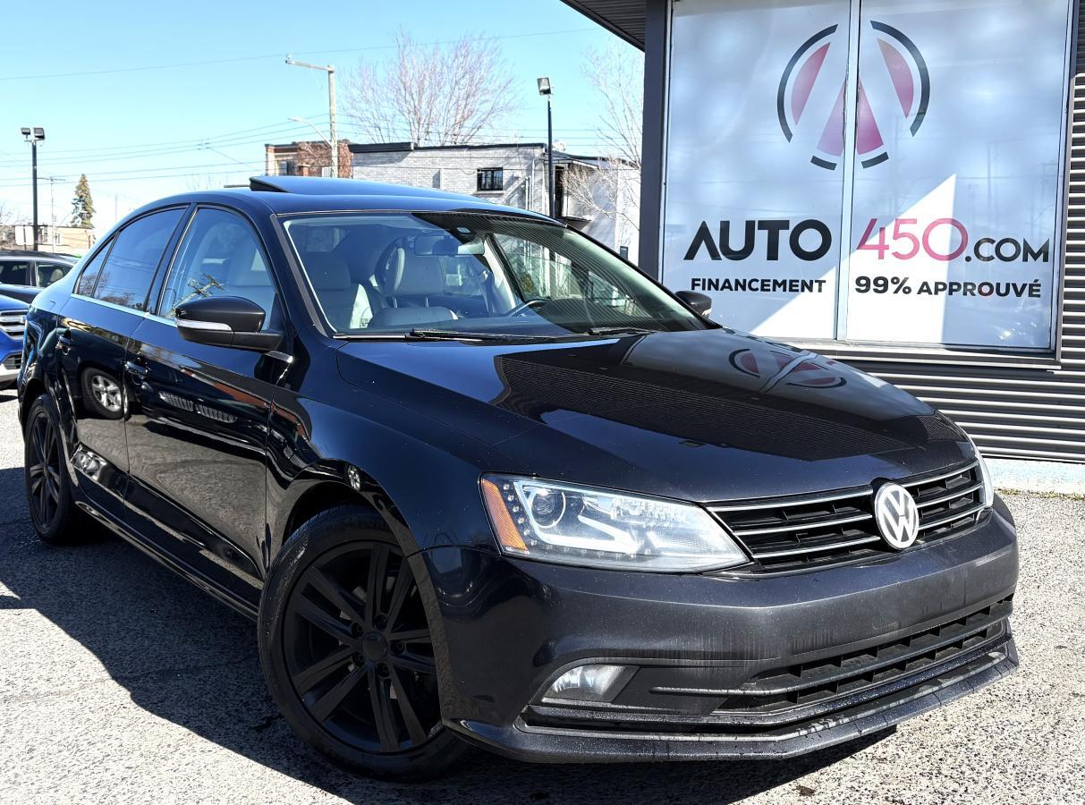 2016 Volkswagen Jetta ***HIGHLINE+1.8T+TOIT+NAV+CUIR***