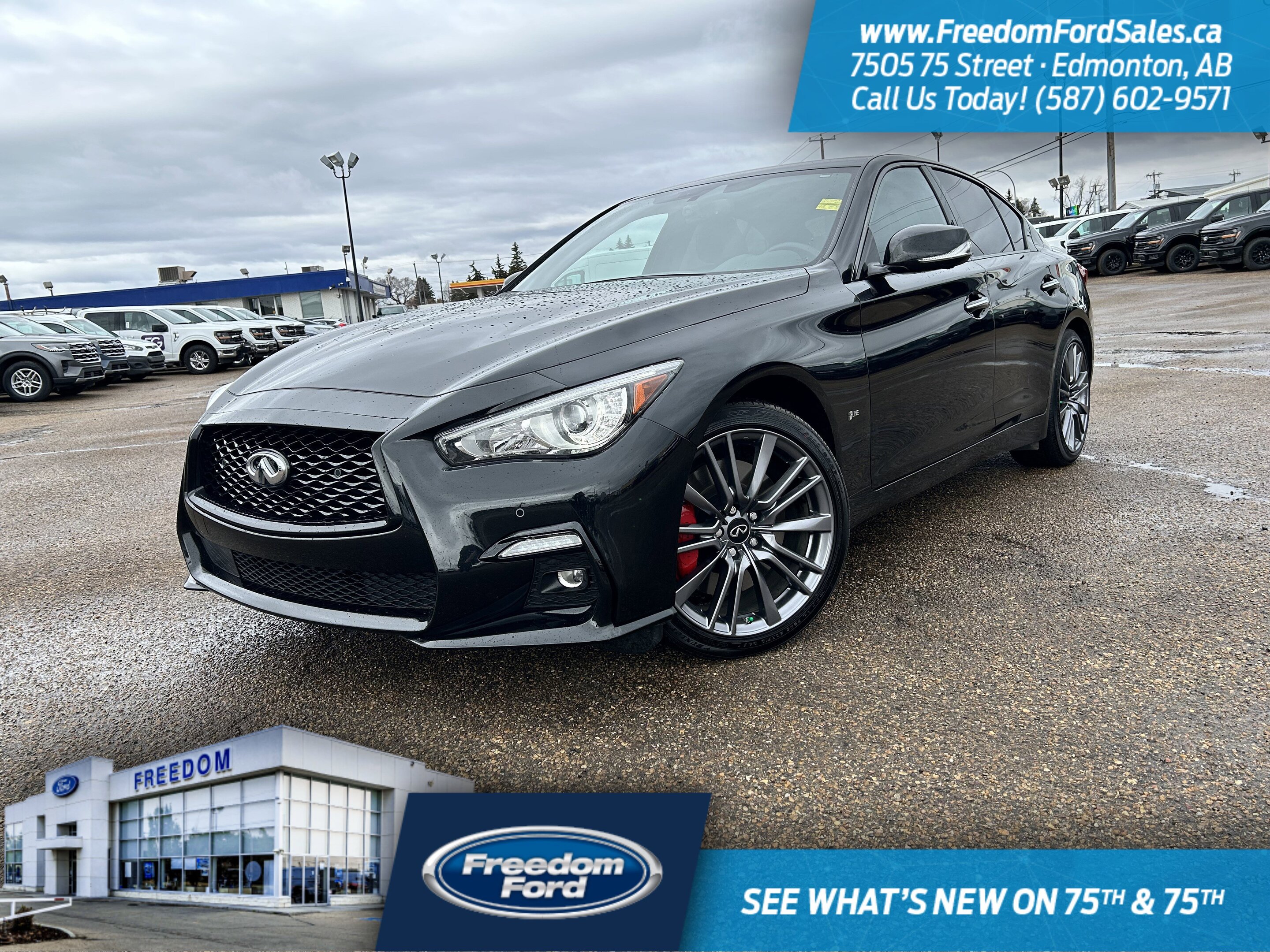 2023 Infiniti Q50 RedSport | CarPlay | Heated Seats | Moonroof |