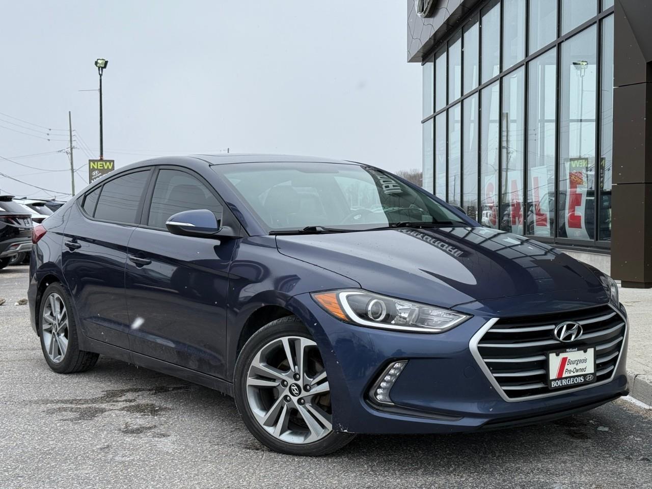 2017 Hyundai Elantra GLS HTD Seats, Sunroof, Apple CarPlay