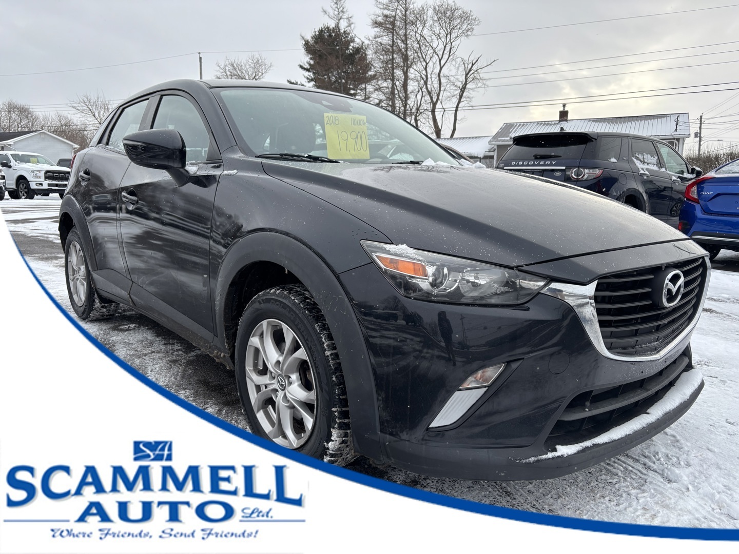 2018 Mazda CX-3 GS AWD / APPLE CARPLAY & ANDROID AUTO / ALLOY WHEE