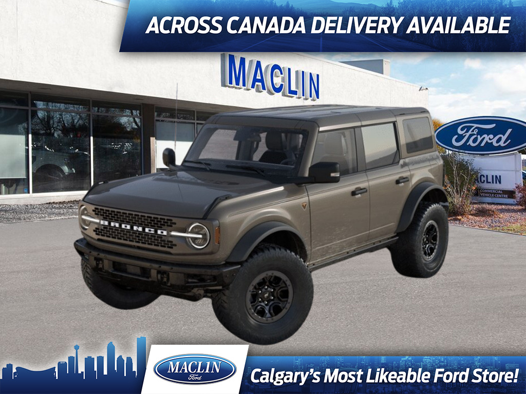 2025 Ford Bronco BADLANDS | SASQUATCH PKG | CO-PILOT360 | G.O.A.T.