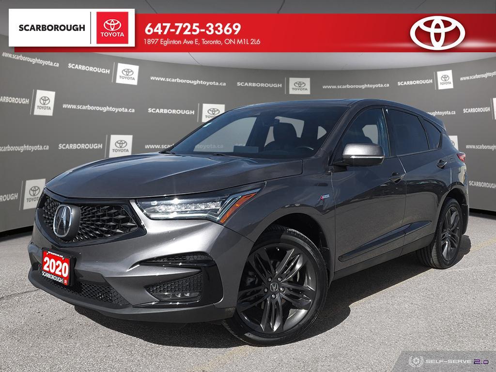 2020 Acura RDX A-Spec AWD | Leather | Sunroof | Alloys
