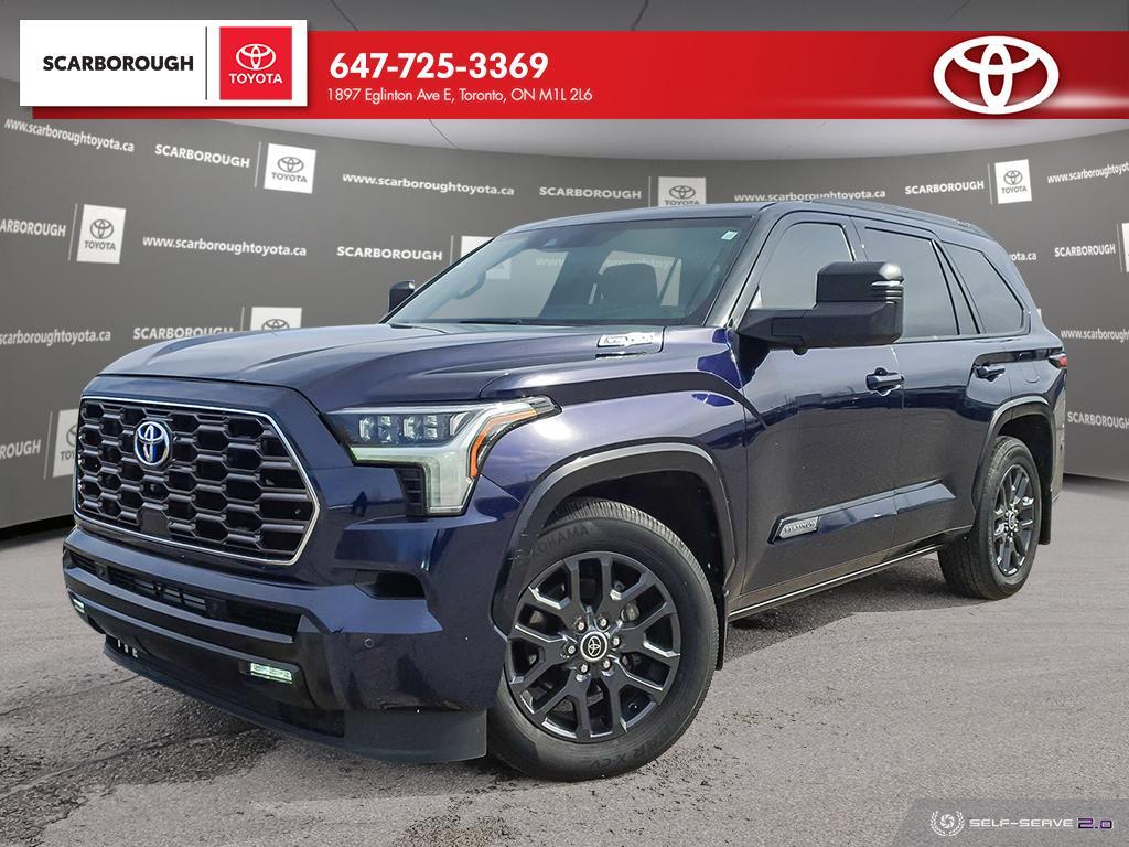 2023 Toyota Sequoia Platinum 4WD | Leather | Sunroof | Alloys