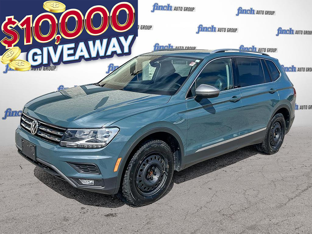 2020 Volkswagen Tiguan IQ Drive BLUE INTERIOR | LEATHER | PANO SUNROOF