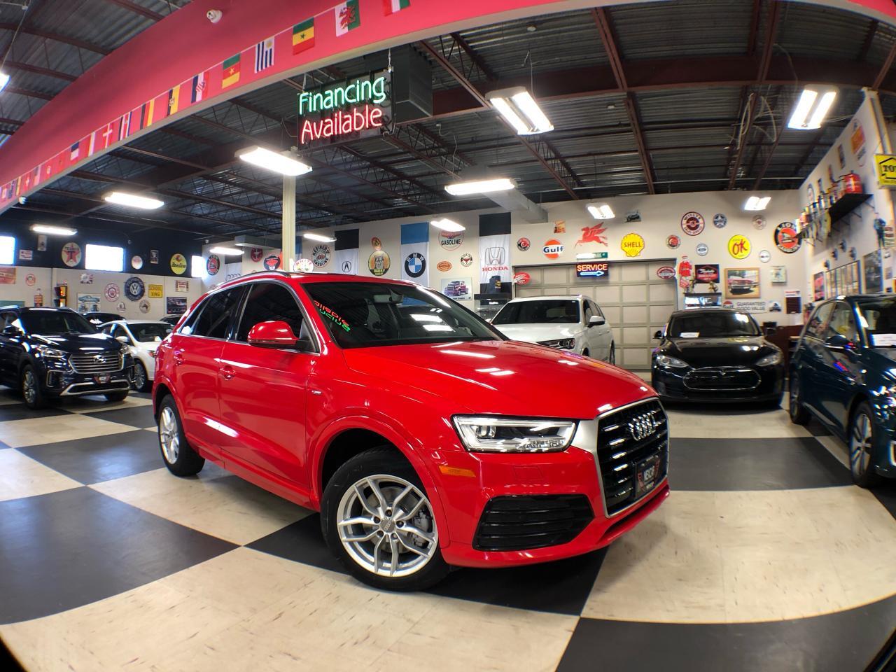 2016 Audi Q3 TECHNIK S-LINE AWD LEATHER PAN/ROOF NAVI B/SPOT