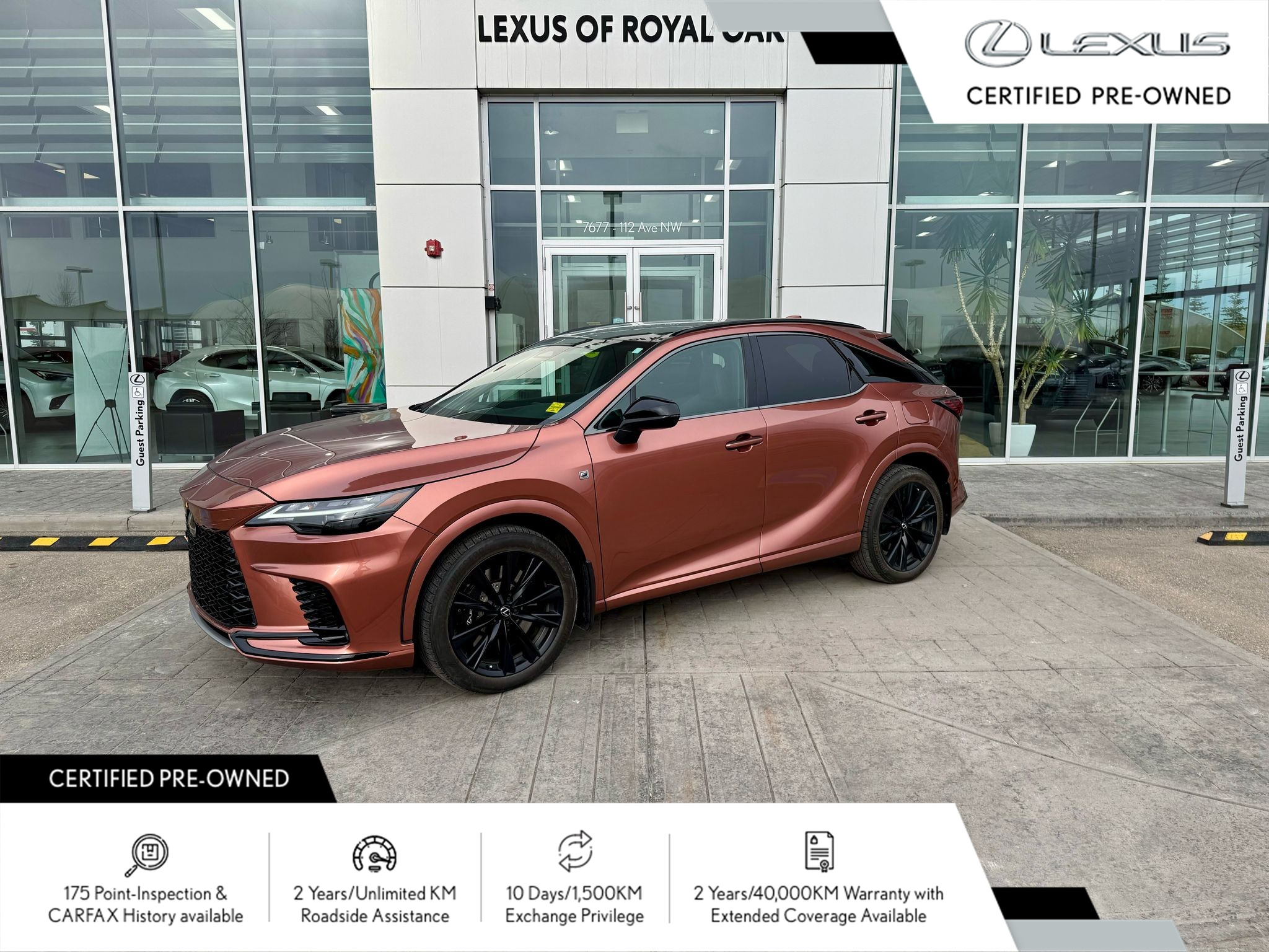 2023 Lexus RX 500H F SPORT 2 / ZERO ACCIDENTS / PREFORMANCE HYBRID DI