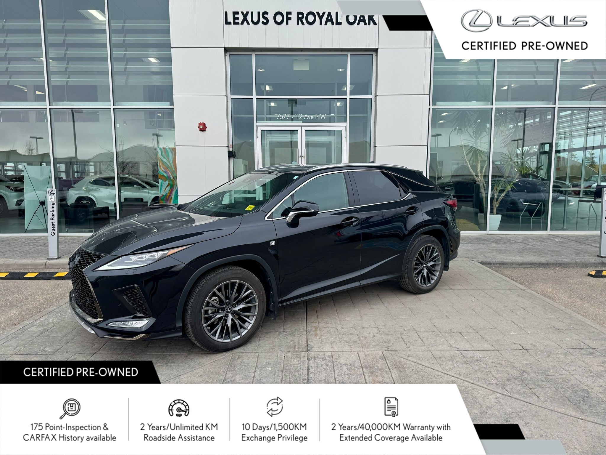 2022 Lexus RX 350 F SPORT 2 PACKAGE / V6 AWD / APPLE CARLPAY / ANDRO
