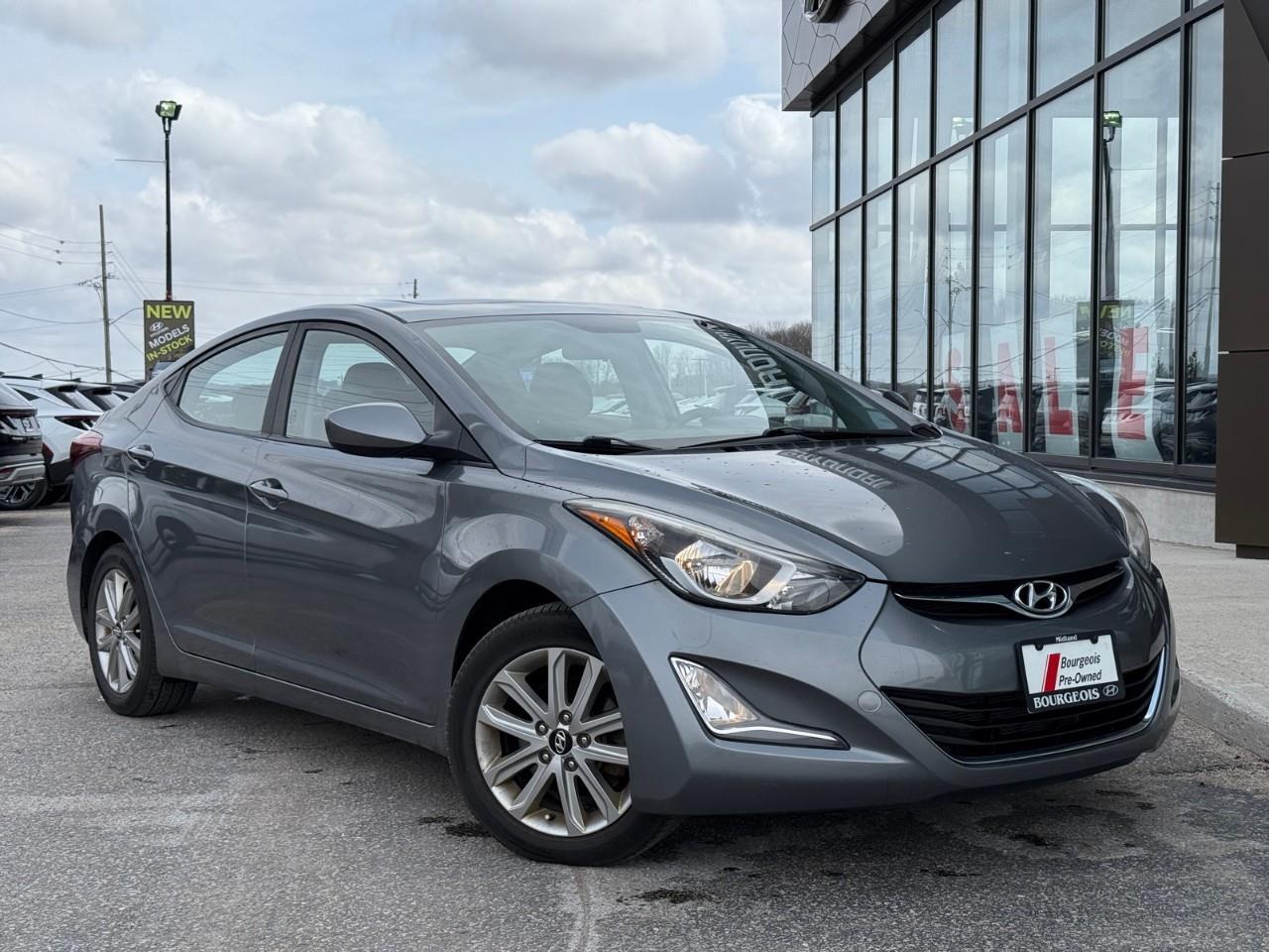 2016 Hyundai Elantra Sport Appearance HTD Seats, Sunroof, Sport Appeara