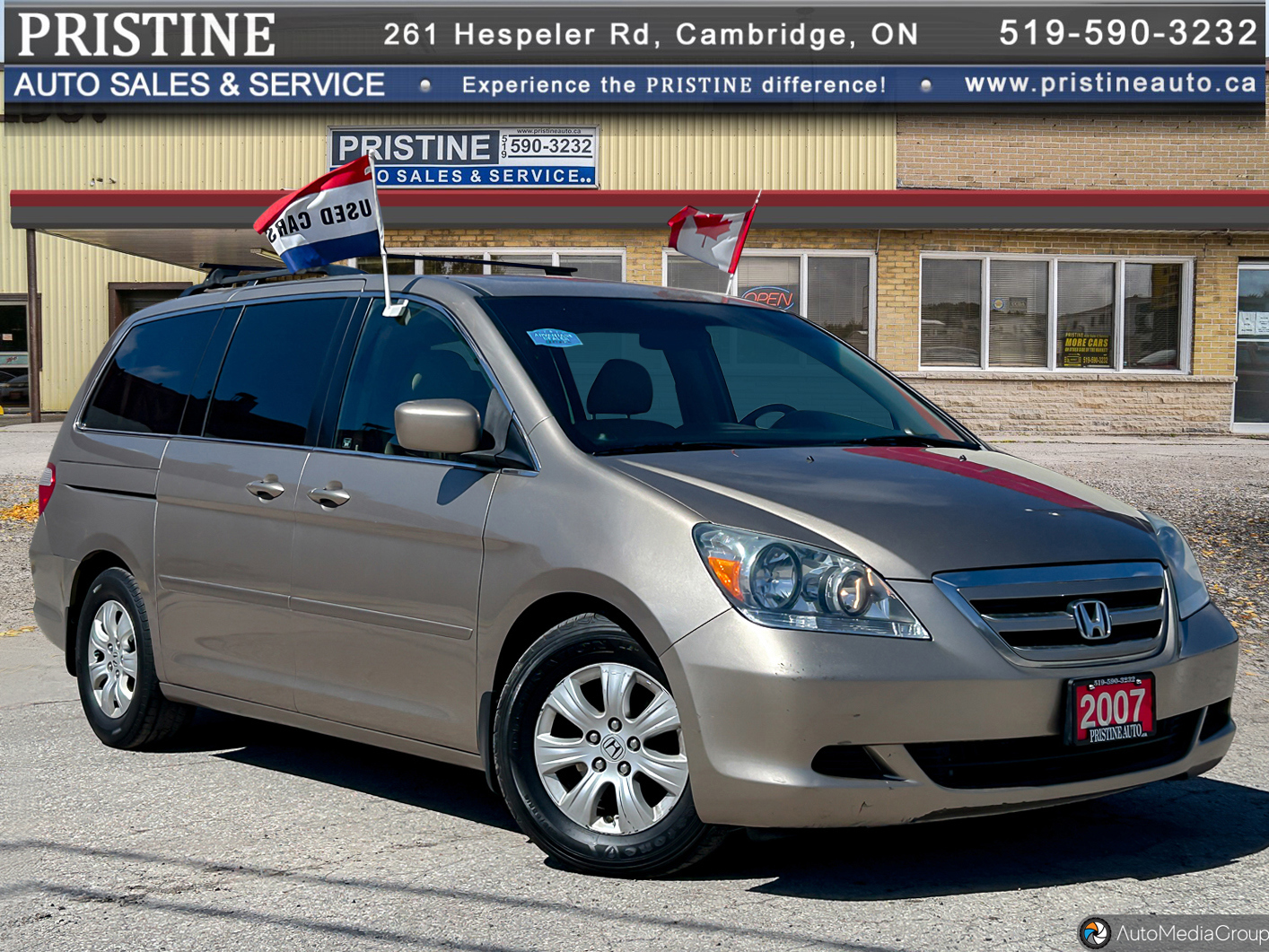 2007 Honda Odyssey EX-L 7 Pass. New Timing Belt & Water Pump Power Sl