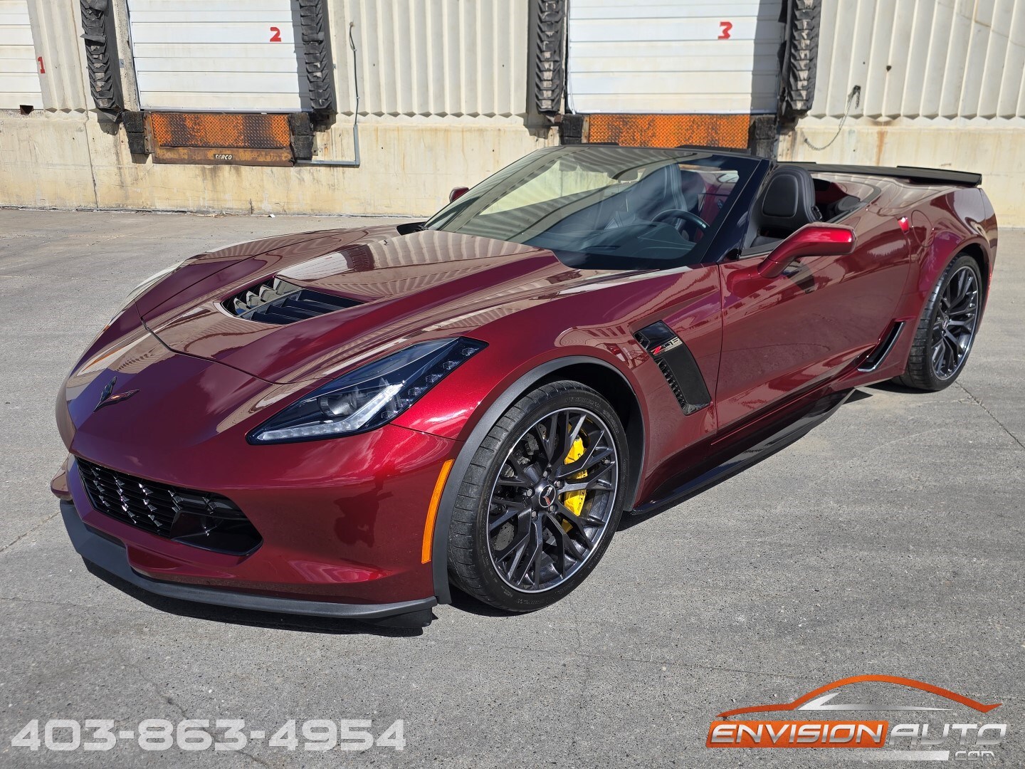 2019 Chevrolet Corvette Z06 CONVERTIBLE 7 SPEED MANUAL \ CARBON CERAMICS