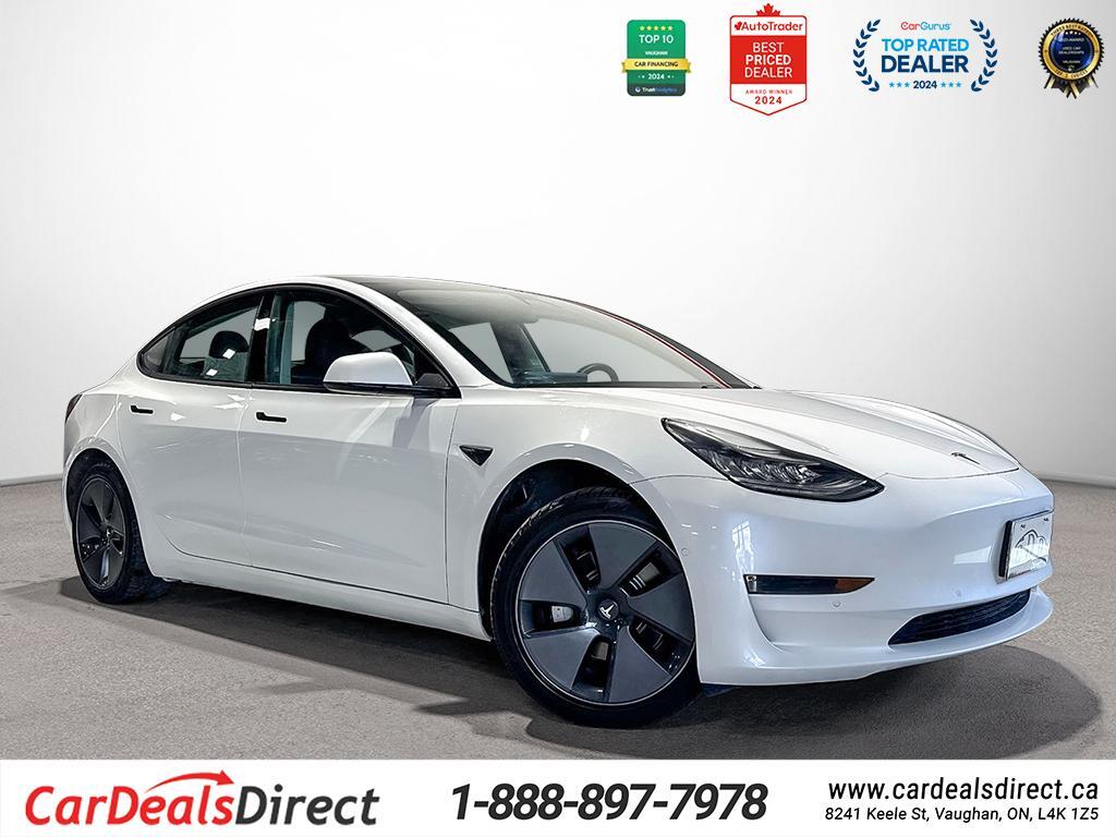 2021 Tesla Model 3 STANDARD RANGE PLUS/Clean Carfax/ Excellent Condit