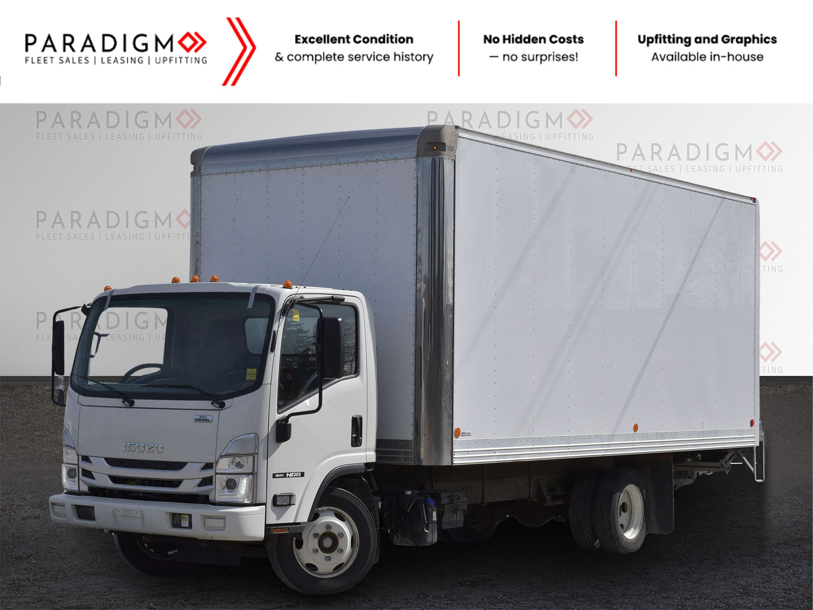 2023 Isuzu NRR DIESEL NRR Diesel 20ft Large Cube Body