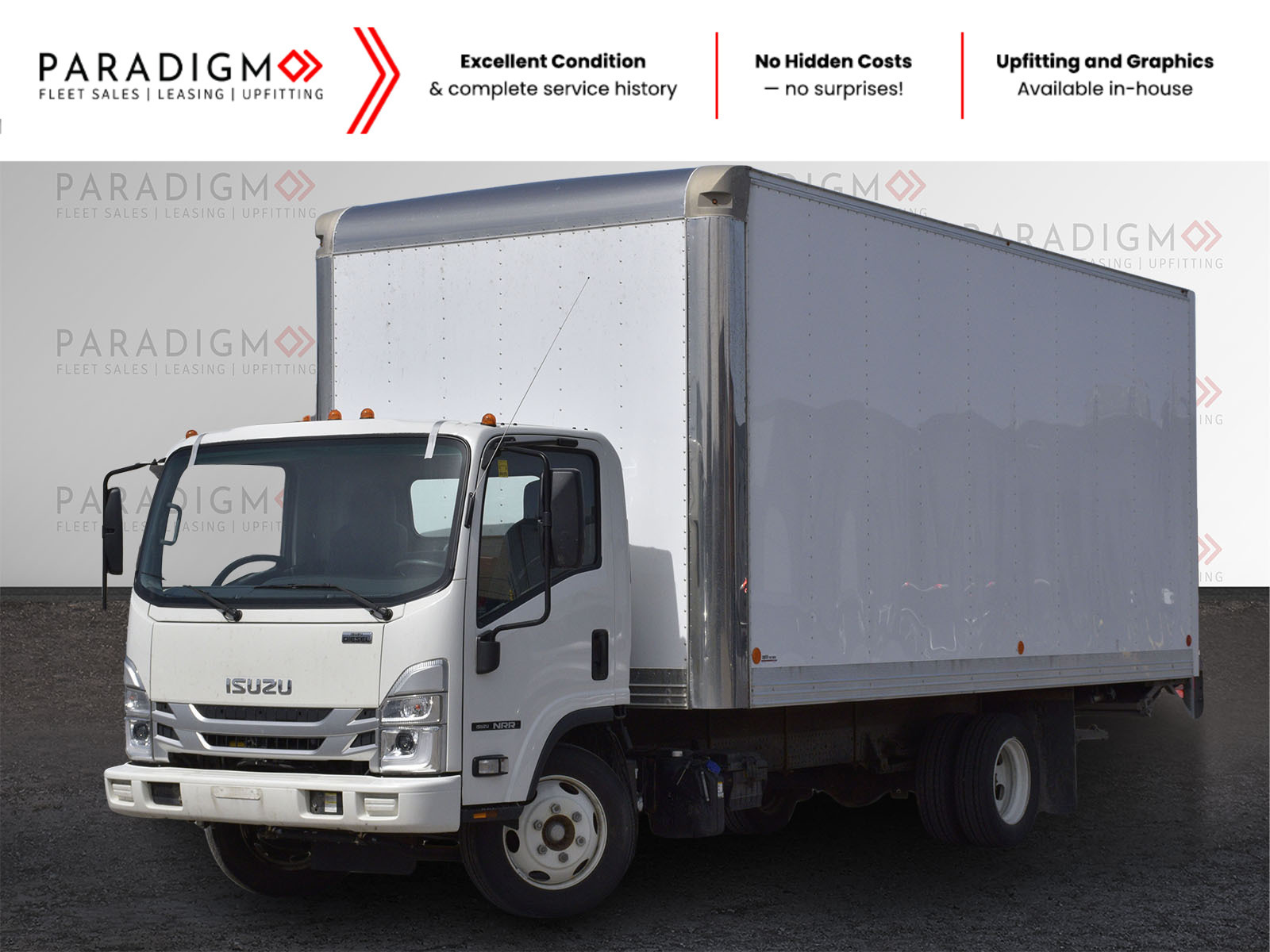 2023 Isuzu NRR DIESEL NRR DIESEL NRR Diesel 20ft Large Cube Body