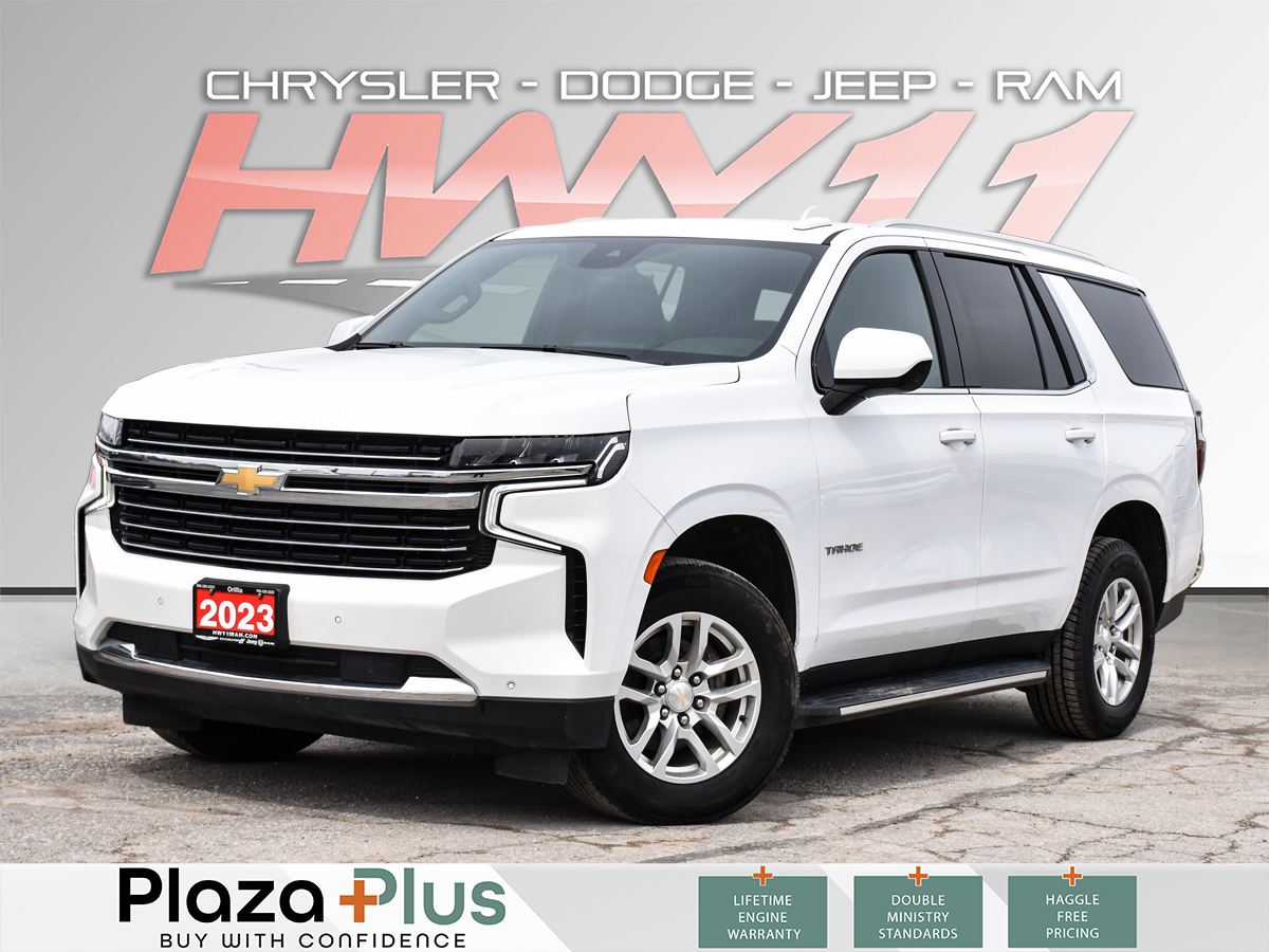 2023 Chevrolet Tahoe SUMMIT WHITE, CLEAN, GREAT FIND