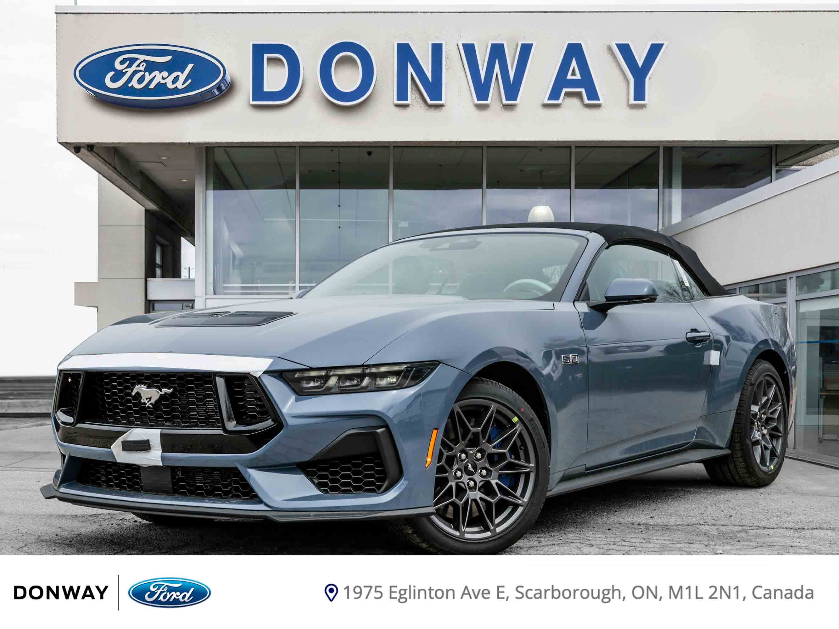 2025 Ford Mustang GT Premium Convertible PERFORMANCE PACKAGE!