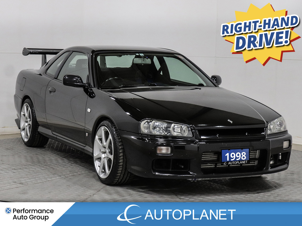 1998 Nissan Skyline GT-T / Turbo / RB25DET Engine / Right Hand Drive