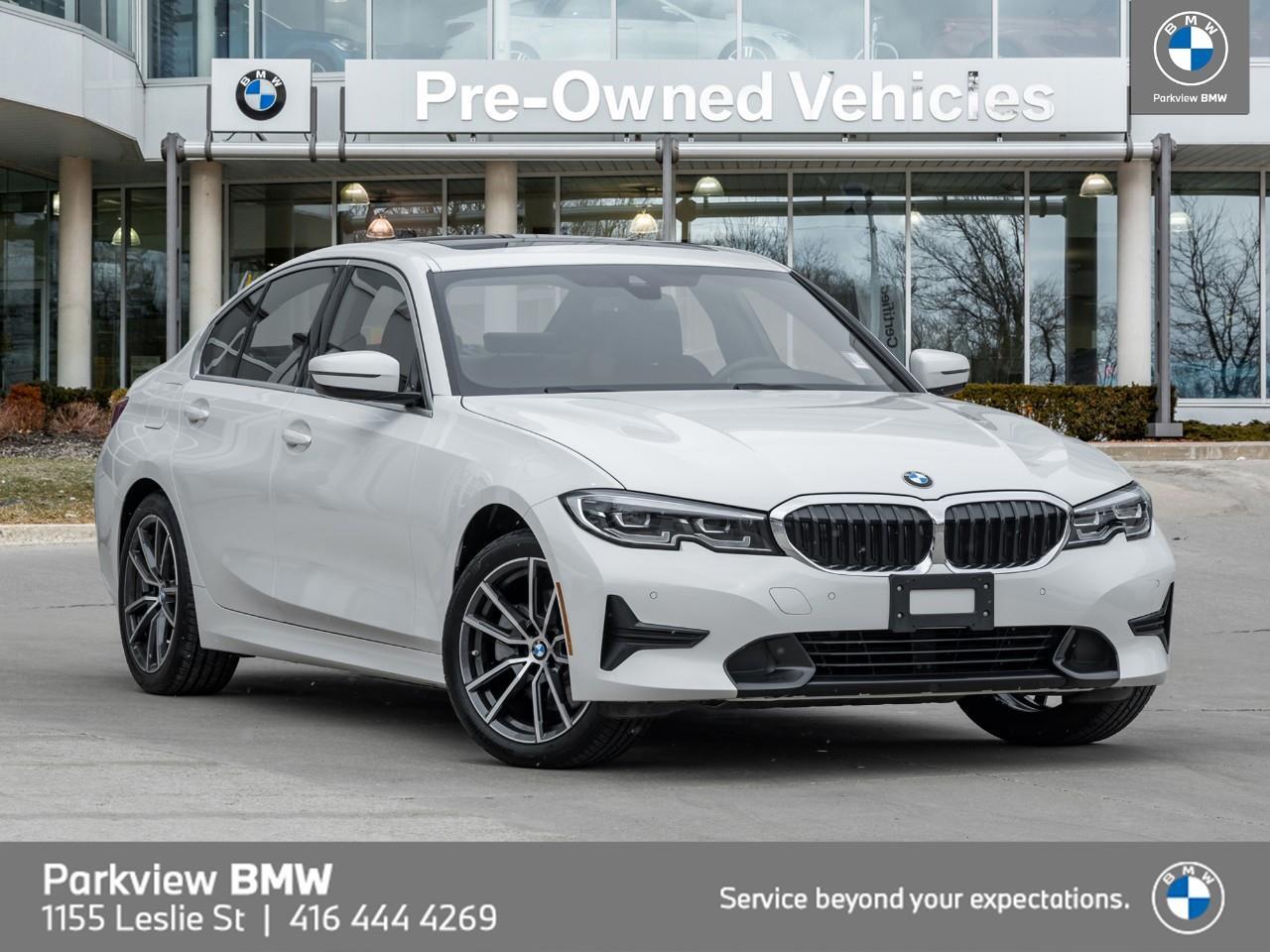 2021 BMW 330I AWD  NAV DRIVR.ASST REARCAM BLU2TH 18" LED