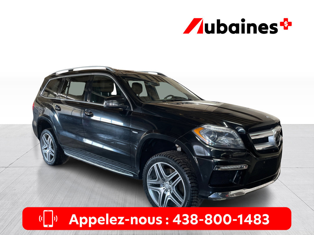 2015 Mercedes-Benz GL-Class GL 550 4MATIC Mags Cuir Toit GPS Sièges chauffants