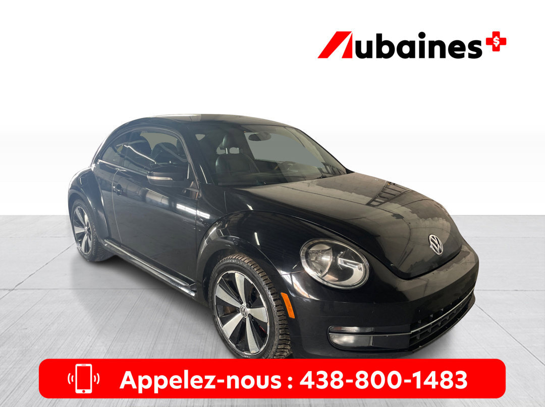 2012 Volkswagen Beetle 2.0 Turbo Mags Cuir Sièges Chauffants