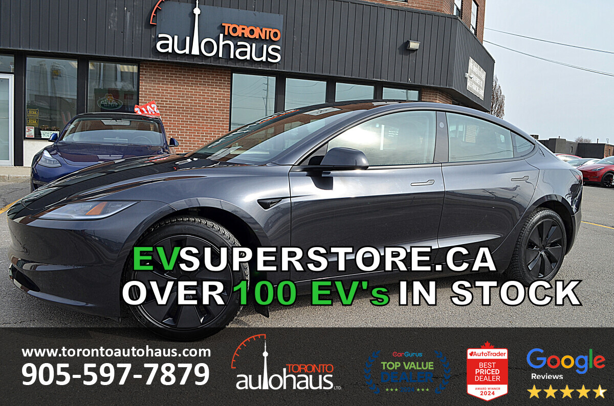 2025 Tesla Model 3 LONG RANGE I EVSUPERSTORE.CA