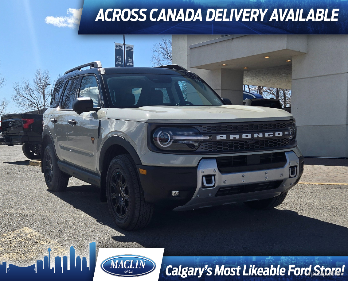 2025 Ford Bronco Sport BADLANDS | TECH PKG | G.O.A.T. | BLIS | REAR CAM 