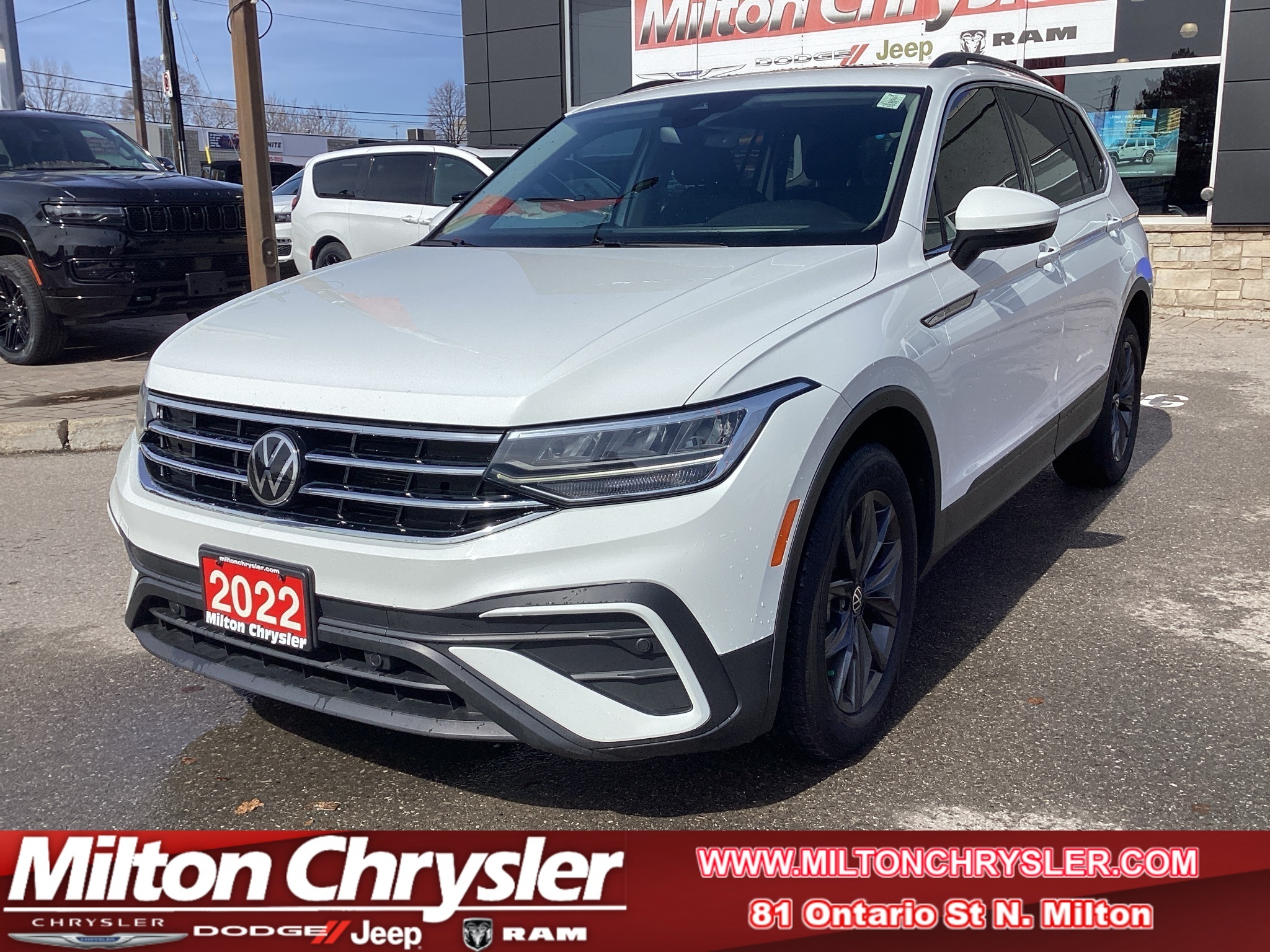 2022 Volkswagen Tiguan COMFORTLINE AWD|LEATHER|SUNROOF
