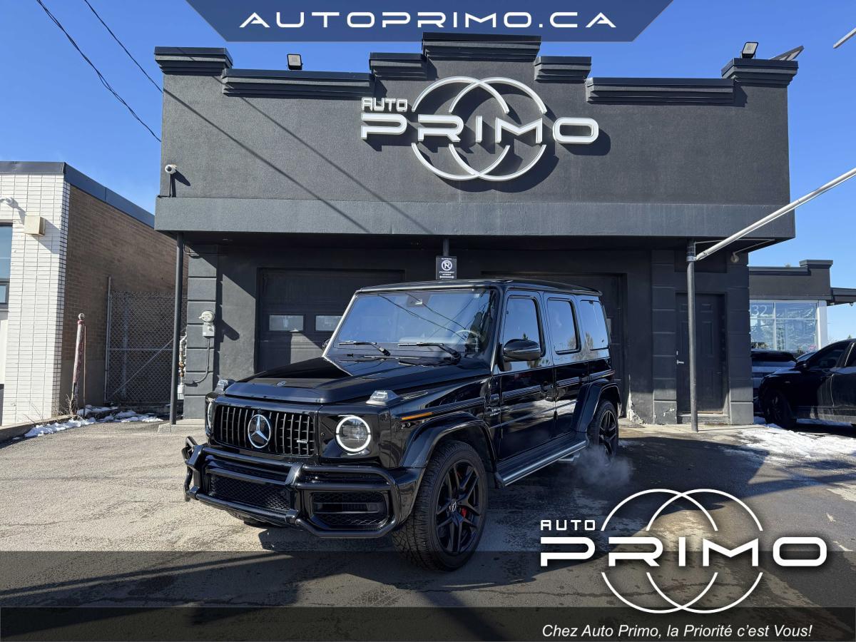 2021 Mercedes-Benz G-Class G63 Cuir Brun Toit GPS Nav Cam BT Mags Hitch