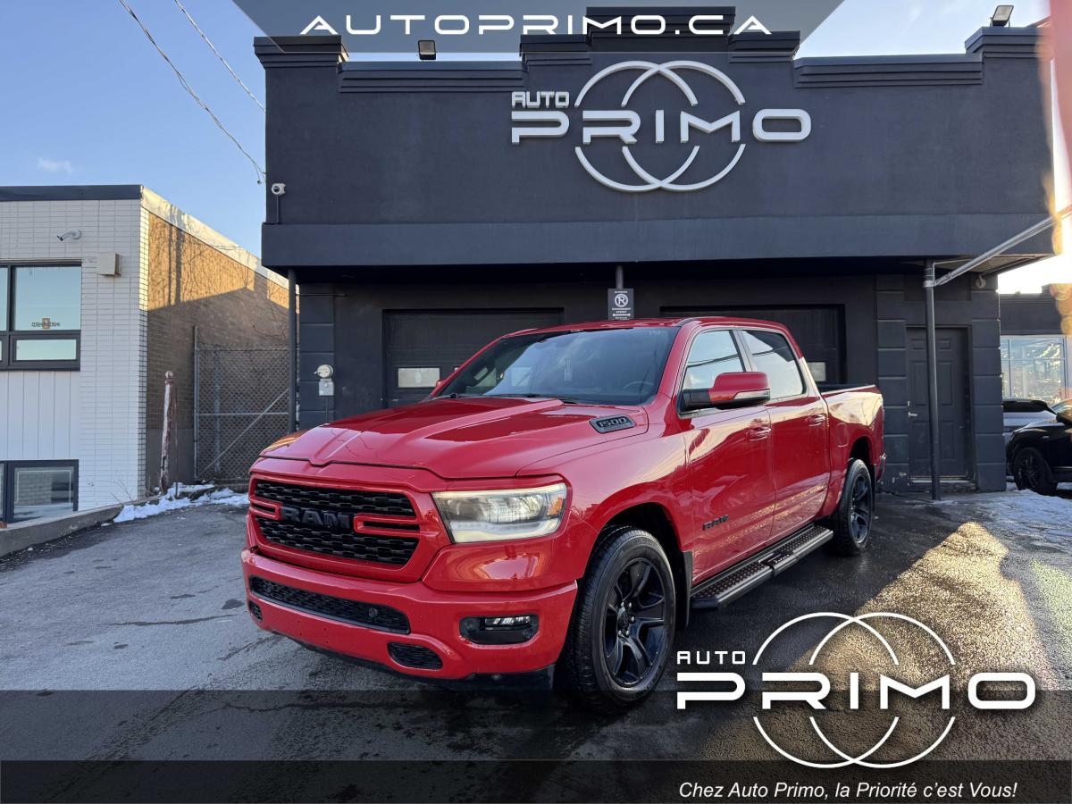 2022 Ram 1500 Sport Cuir Carplay Mags Hitch Gros Ecran 5.7' V8