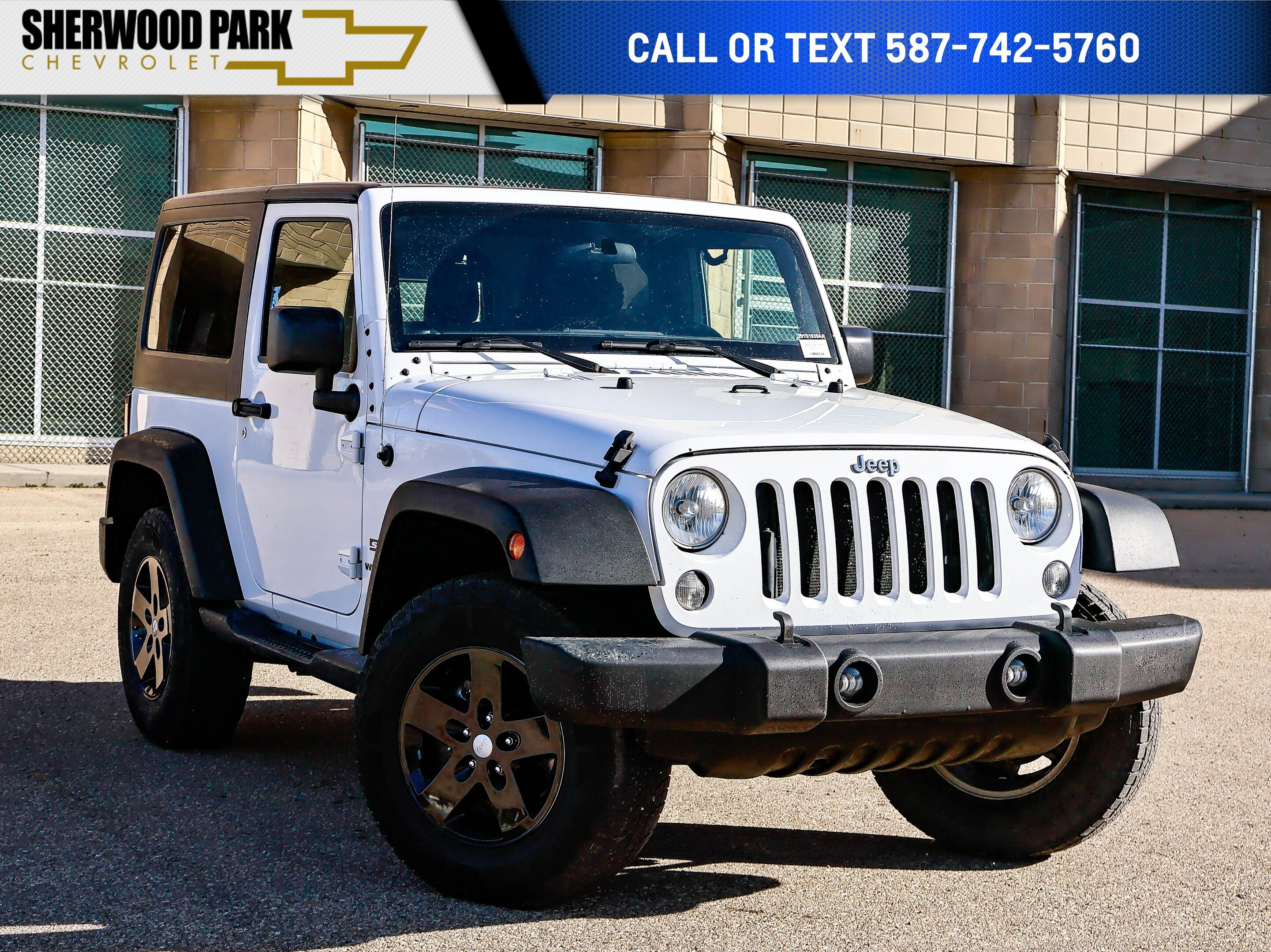 2016 Jeep Wrangler Sport 3.6L