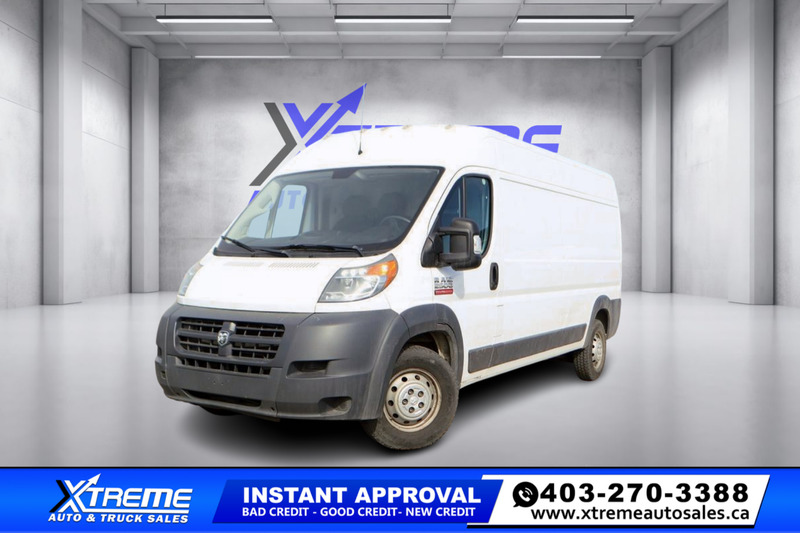 2018 Ram ProMaster Cargo Van 2500 High Roof 159 WB  NO FEES!