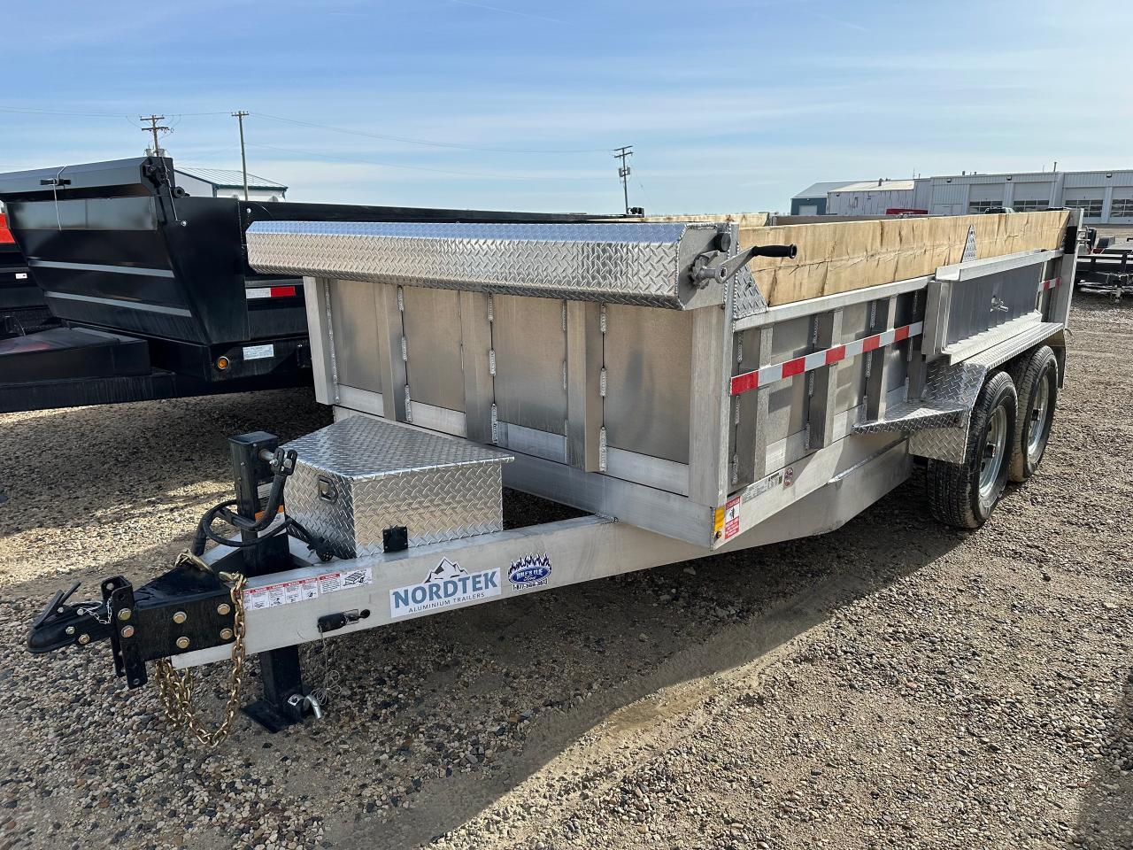 2025 Nordtek Dump Trailer 82'' x 14' Nordtek Dump Trailer