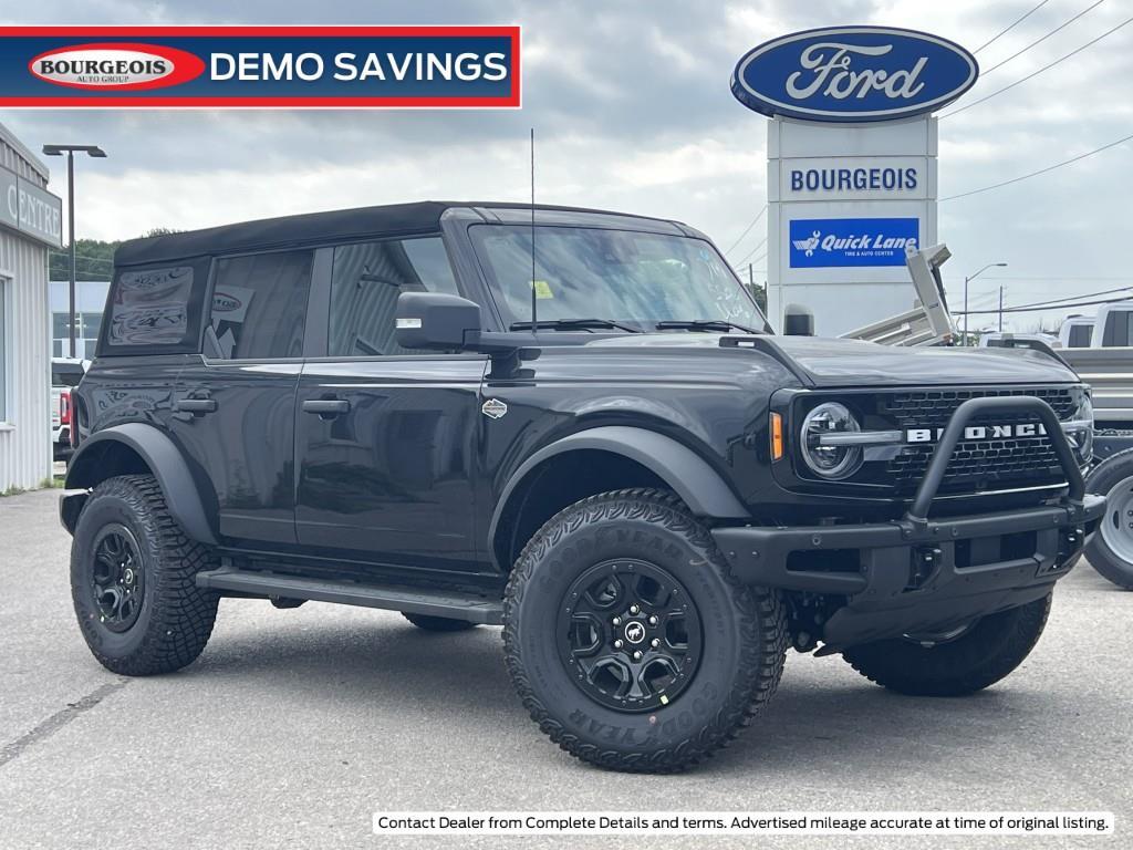 2024 Ford Bronco Wildtrak DEMO *HIGH/LUX PACKAGE, 360 CAMERA, BRUSH