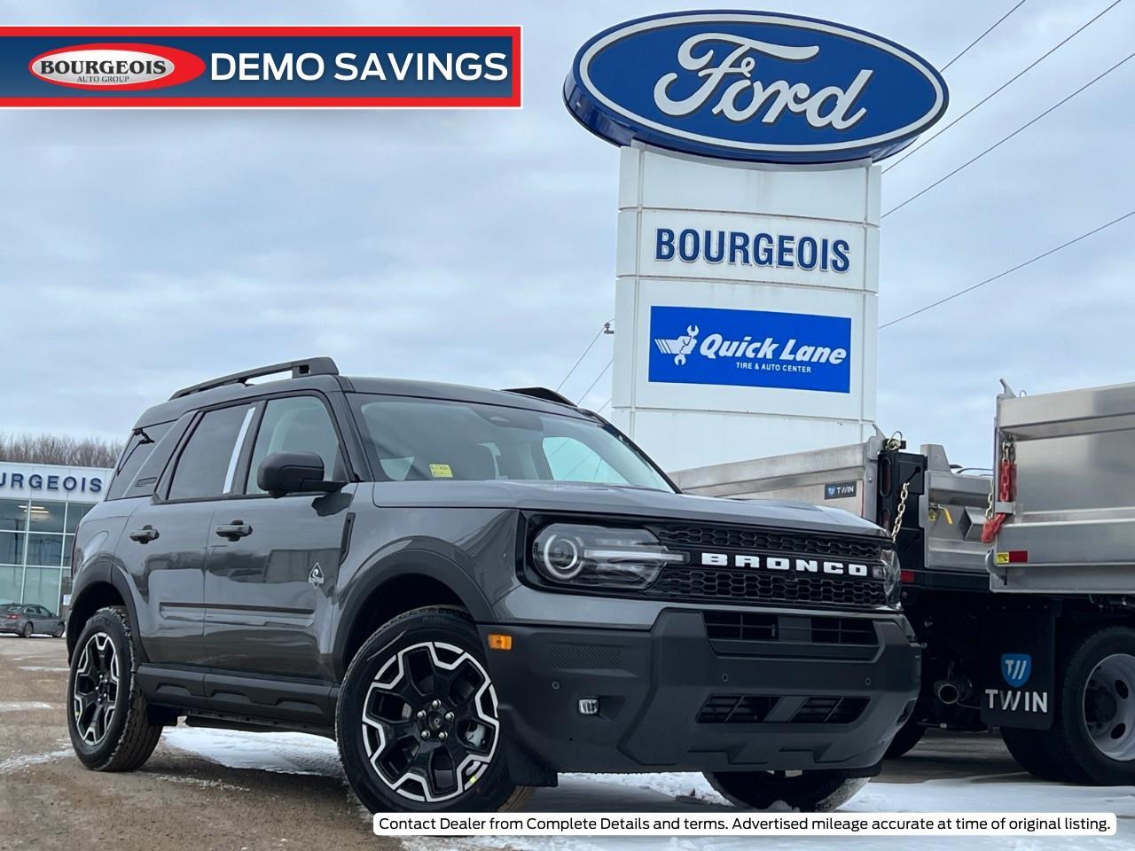 2025 Ford Bronco Sport Outer Banks *REMOTE START,HTD SEATS,LANE ASSIST*
