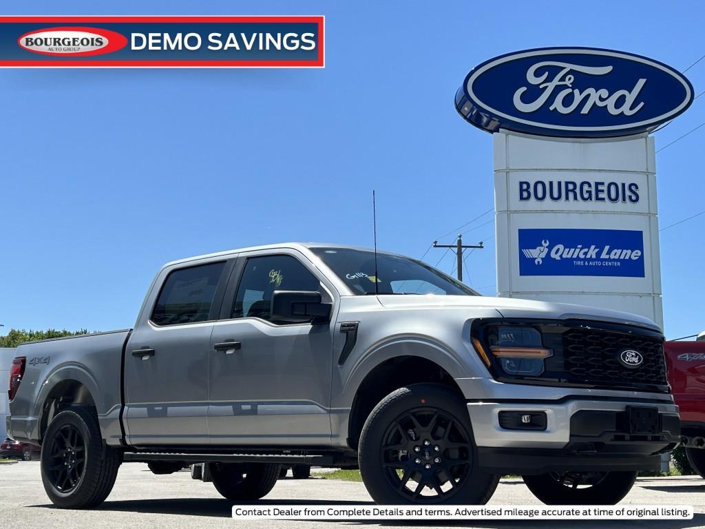 2024 Ford F-150 STX DEMO *200A, SUPERCREW, 5.5FT BOX, 2.7L ECOBOOS