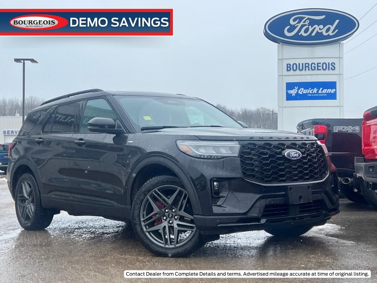 2025 Ford Explorer ST-Line *REMOTE START,HTD SEATS,LANE ASSIST*