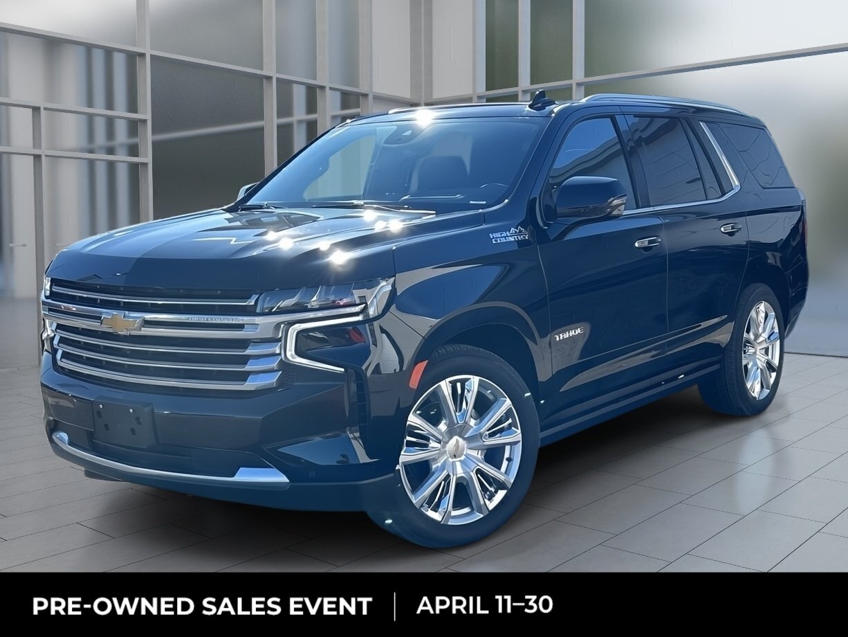 2024 Chevrolet Tahoe High Country Sunroof, Power Panoramic, Dual-Pane, 