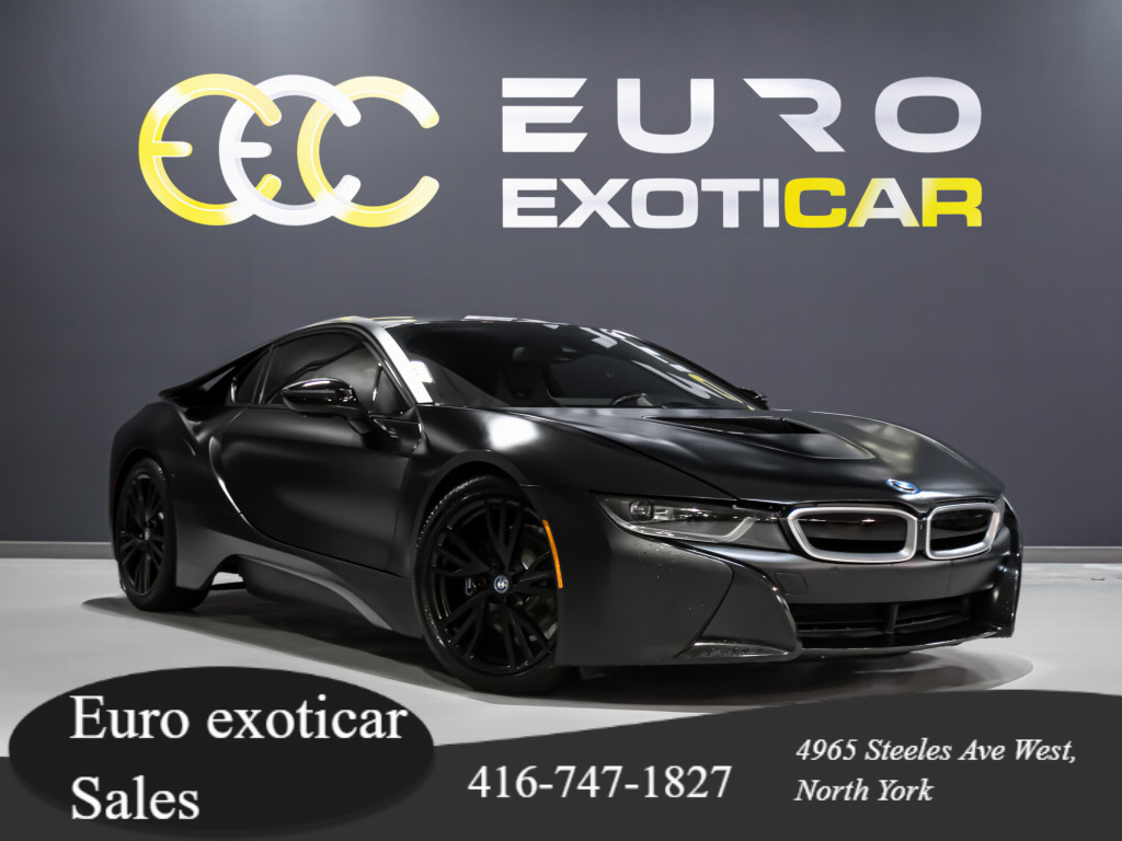 2017 BMW i8 PROTONIC FROZEN BLACK EDITION CARBON CHASSIS  PDC 